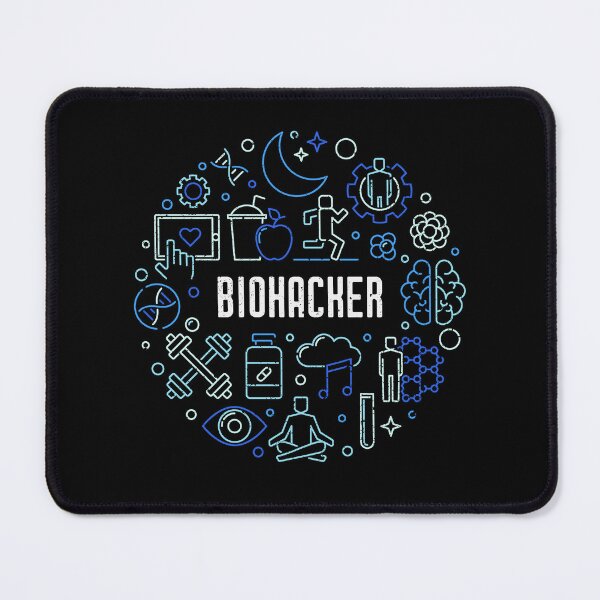 Item preview, Biohacker - Biohacking and Biotechnology blue round distressed design for Biohackers designed and sold by venomousvector.