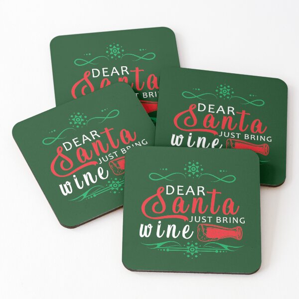 Item preview, Dear Santa - Just Bring Wine designed and sold by Lonesome-Fox.