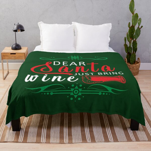 Item preview, Dear Santa - Just Bring Wine designed and sold by Lonesome-Fox.