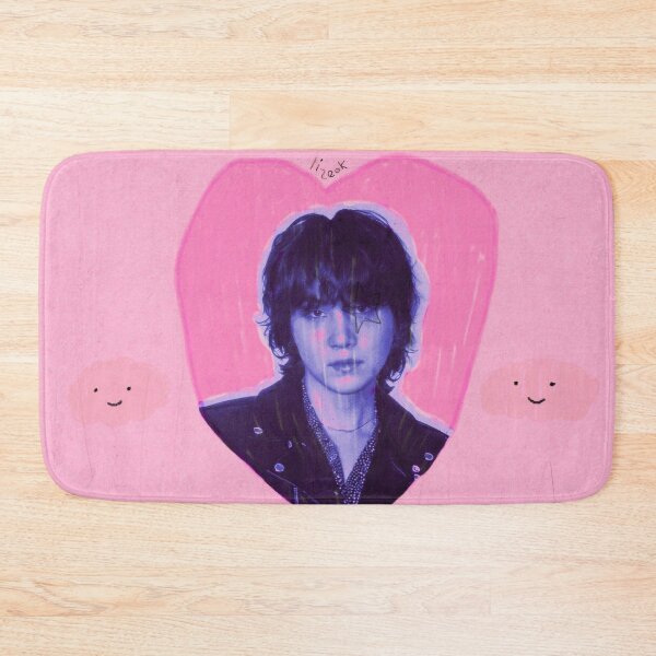 Item preview, BTS Yoongi Aesthetic Kawaii Softcore Y2k Kpop 90s Pink Heart Design designed and sold by spectresisters.