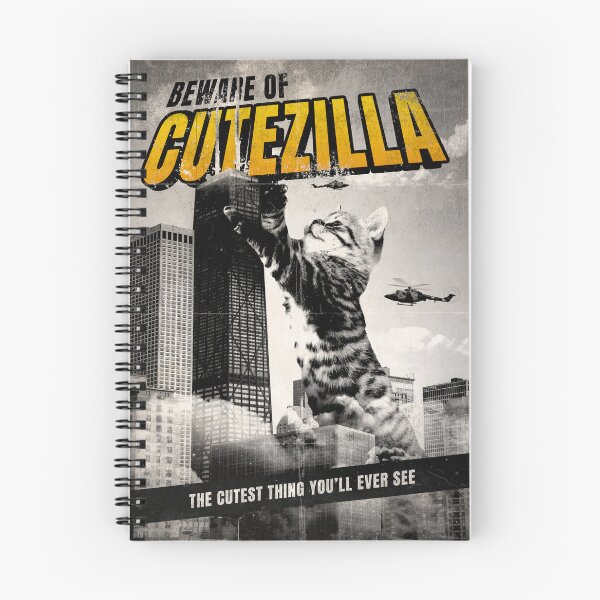 Item preview, Gato Cutezilla - Diseño divertido del gato - Skyline designed and sold by YUMIXOXO.