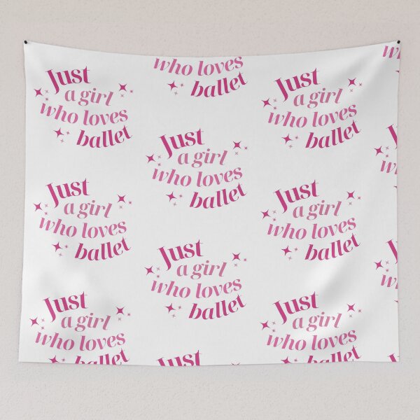 Item preview, Just A Girl Who Loves Ballet designed and sold by karolaan.