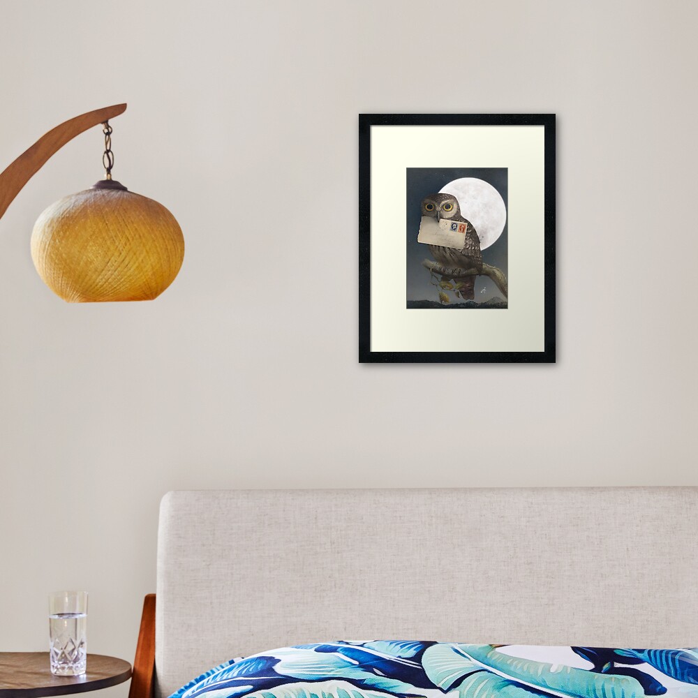 Item preview, Framed Art Print designed and sold by Manndi.