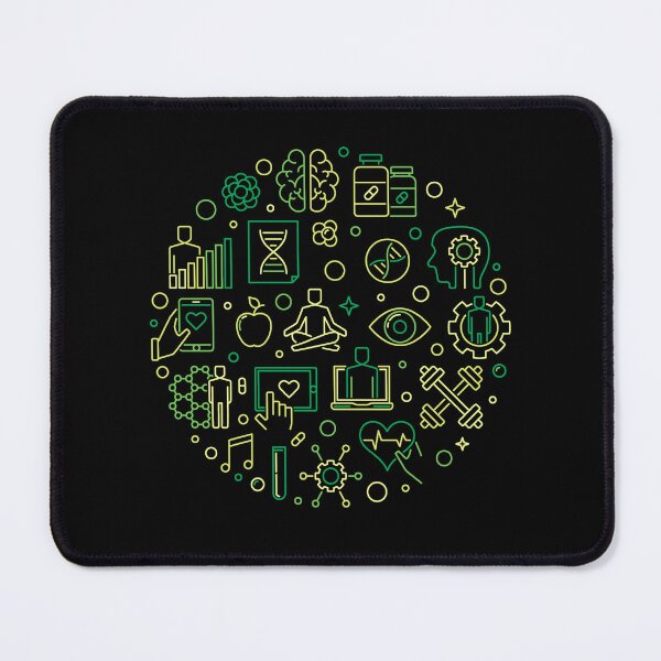 Item preview, Biohacker - Biohacking and Biotech Green Colored Round Design for Biohackers designed and sold by venomousvector.