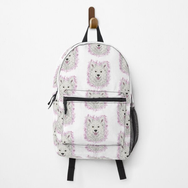 Item preview, Mudi - White Watercolour designed and sold by Cynthiaetal.