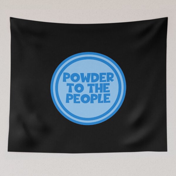 Item preview, Powder To The People - Skier designed and sold by JourneyCreative.