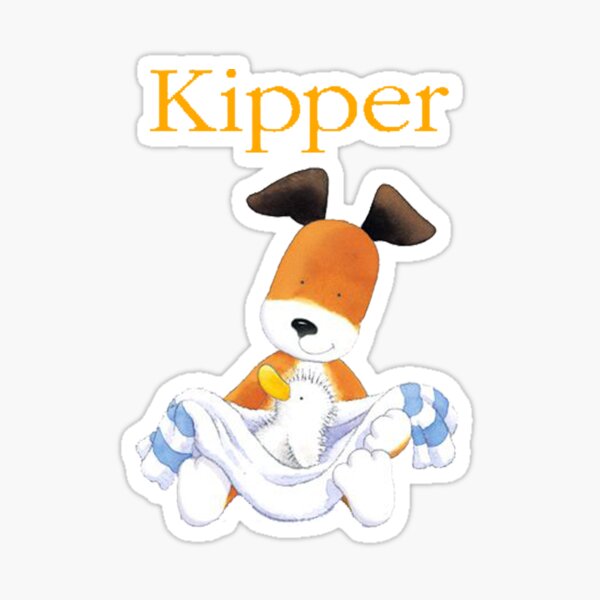 Cute Kipper The Dog Sticker For Sale By Daenerys 3 Redbubble