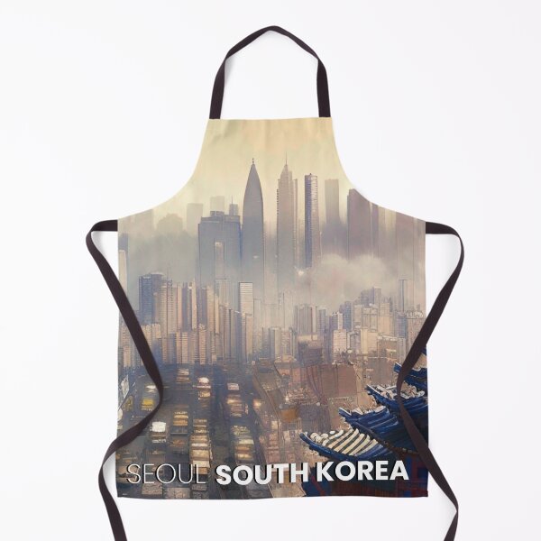 Artikelvorschau, Seoul, Südkorea entworfen und verkauft von Places On Earth.