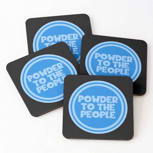 Item preview, Powder To The People - Snow designed and sold by JourneyCreative.