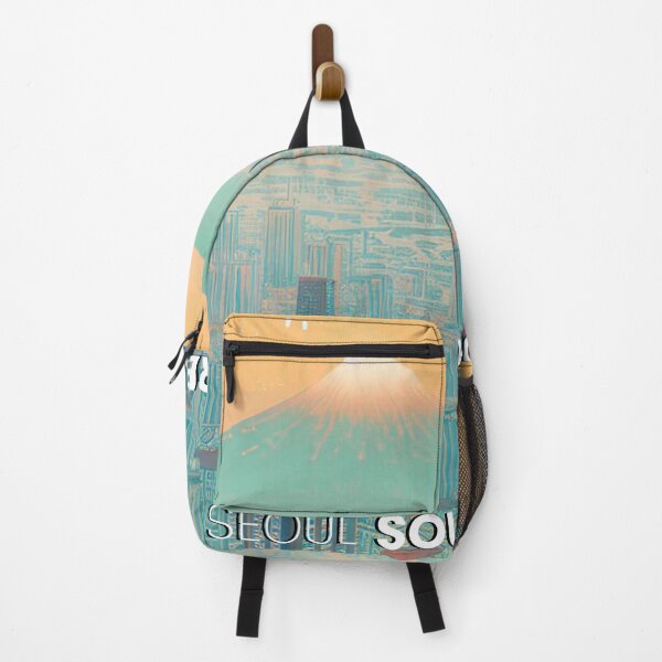 Item preview, Seoul South Korea Painting designed and sold by Places On Earth.