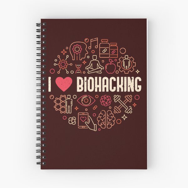 Item preview, I Love Biohacking - Biotechnology Round Distressed Design for Biohackers designed and sold by venomousvector.