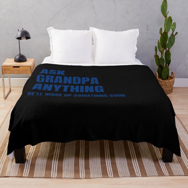 Item preview, Ask Grandpa Anything, He'll Make Up Something, Grandad Tee, Gift For Grandpa, Papa T shirt, Grandpa Birthday, Funny Grandpa Shirts, Father     designed and sold by mystylecorner.