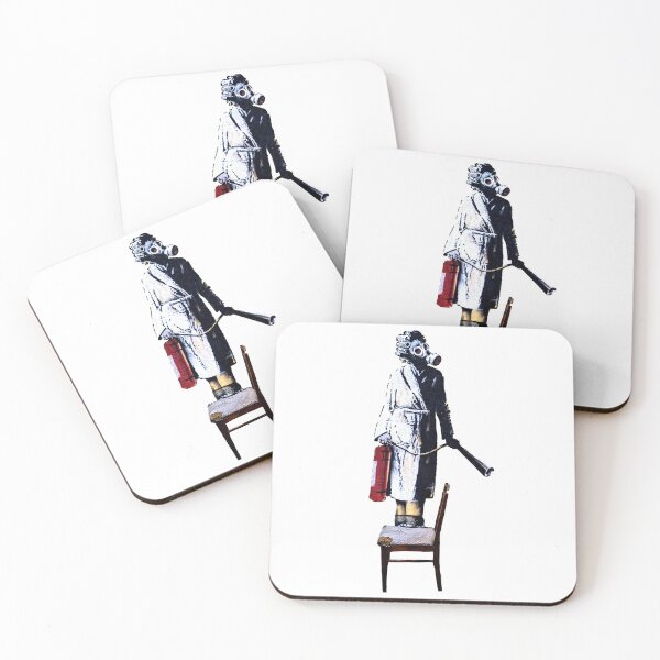 Item preview, Banksy - Ukraine Housewife Fighter designed and sold by STREETARTCORNER.