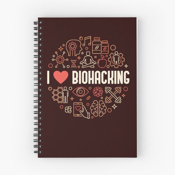 Item preview, I Love Biohacking - Biotechnology Round Creative Design for Biohackers designed and sold by venomousvector.