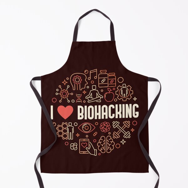 Item preview, I Love Biohacking - Biotechnology Round Creative Design for Biohackers designed and sold by venomousvector.