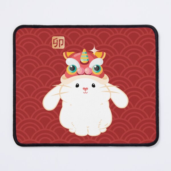 Item preview, Chinese New Year 2023 - Dragon dance Rabbit designed and sold by Lulupainting.