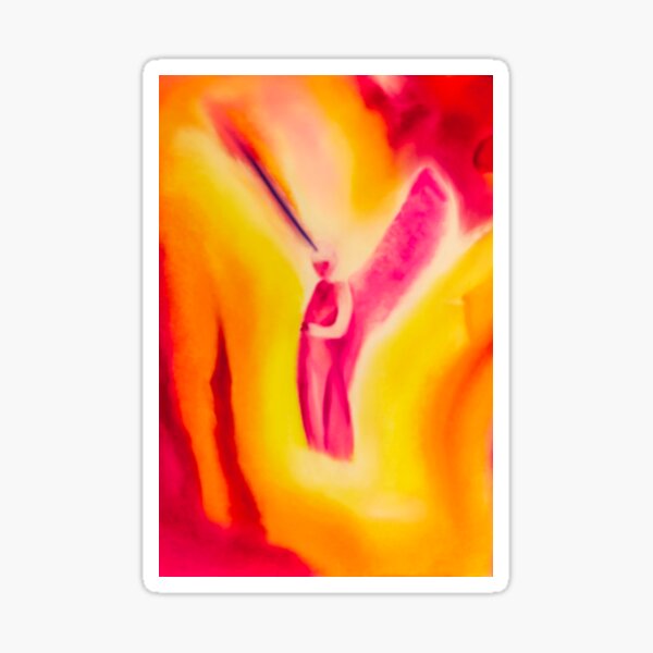 angel of conception Sticker