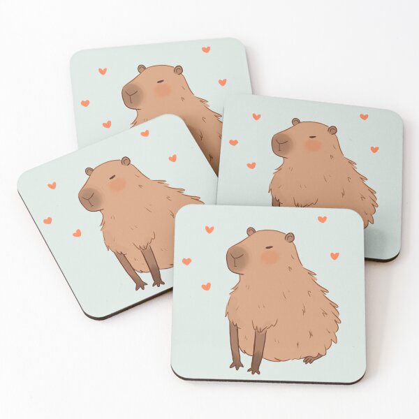 Item preview, Capybara cute illustration  - Nice Capybara designed and sold by Yarafantasyart.