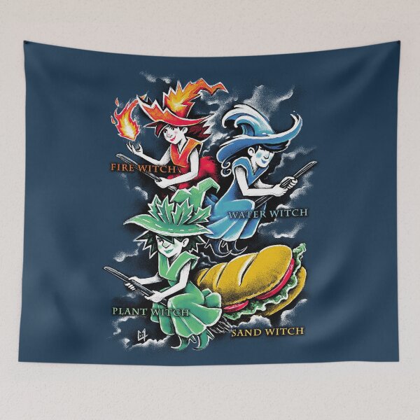Item preview, Types of Witches designed and sold by c0y0te7.