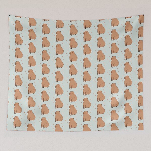 Item preview, Capybara cute illustration  - Nice Capybara designed and sold by Yarafantasyart.