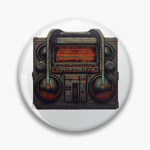 Item preview, Retro radio designed and sold by Pixelarium.