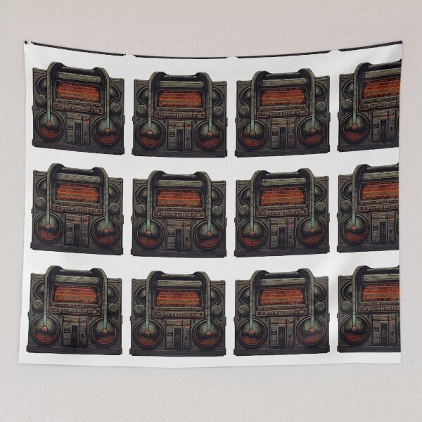 Item preview, Retro radio designed and sold by Pixelarium.