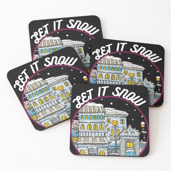 Item preview, LET IT SNOW ON THE CITY designed and sold by INKZ Store.