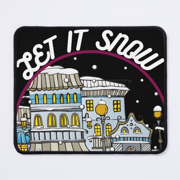 Item preview, LET IT SNOW ON THE CITY designed and sold by INKZ Store.