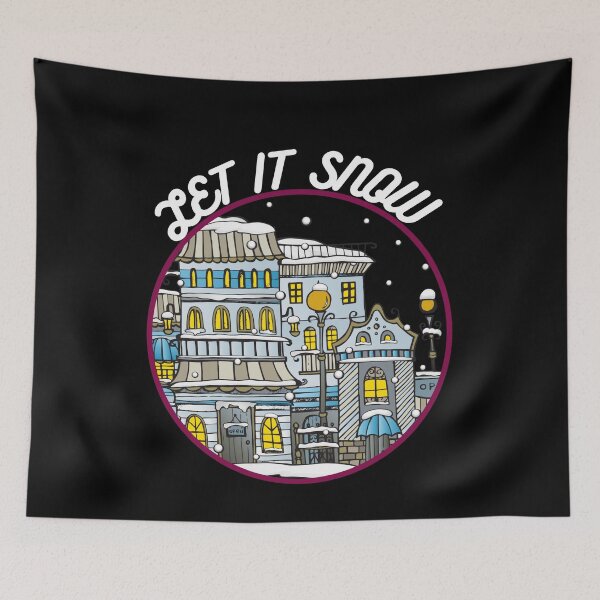 Item preview, LET IT SNOW ON THE CITY designed and sold by INKZ Store.
