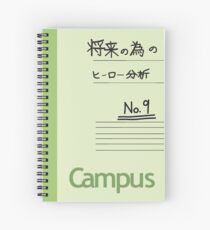 Hero Analysis for the Future No. 9 Spiral Notebook
