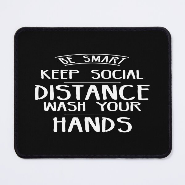 Item preview, Be smart keep social distance wash your hands designed and sold by phassystore.