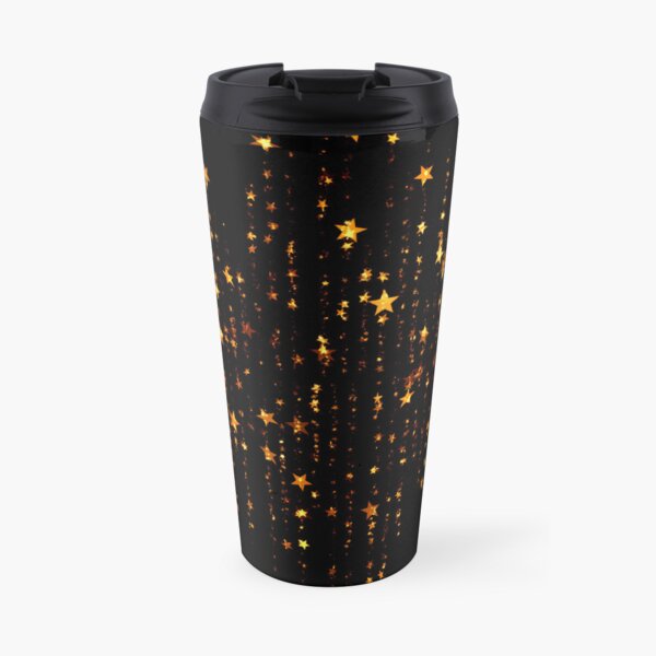 Starry Cascade Travel Coffee Mug