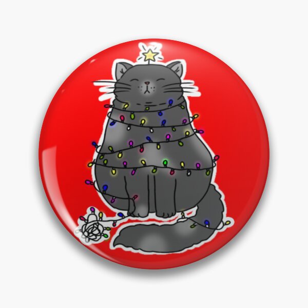 Item preview,  Christmas cat designed and sold by Puchi Evans.