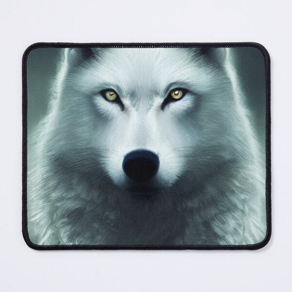 Item preview, white wolf portrait designed and sold by optimusprime39.