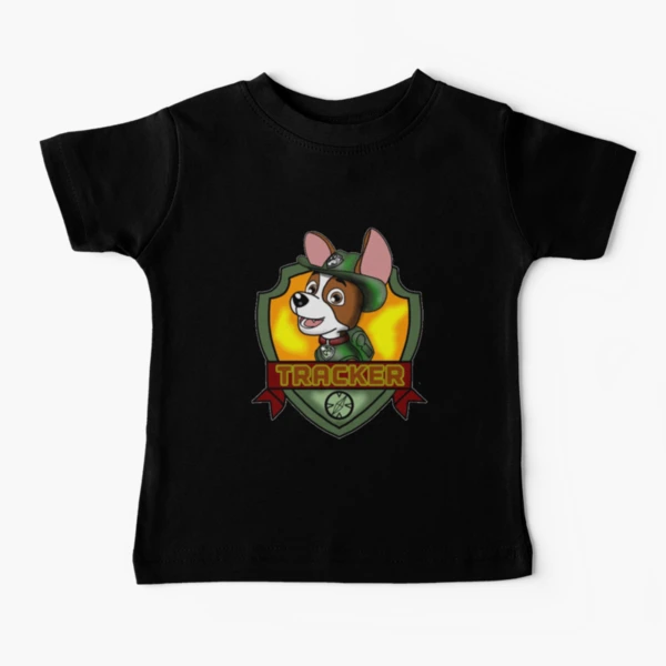 Paw Patrol Tracker Kids T-Shirt for Sale by VlajkoArtist