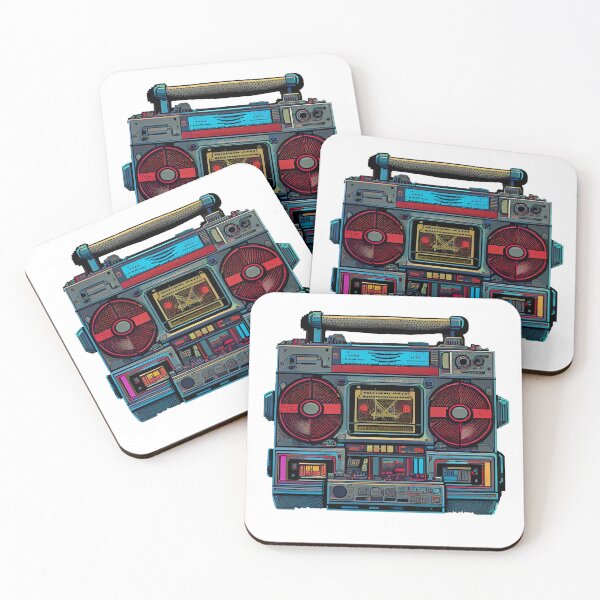 Item preview, Colorful Retro radio designed and sold by Pixelarium.