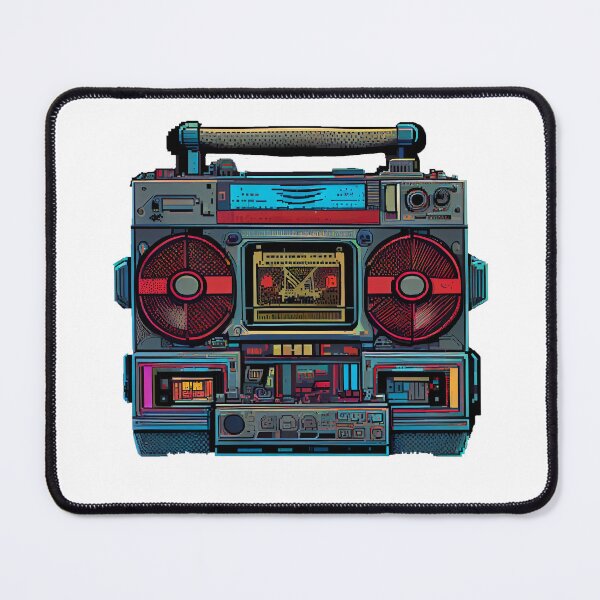 Item preview, Colorful Retro radio designed and sold by Pixelarium.