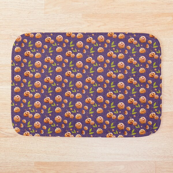 Item preview, Halloween pumpkins pattern_Purple Color designed and sold by viri-dotory.