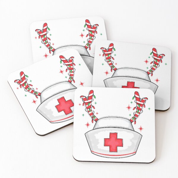 Item preview, Cute Christmas Nurse designed and sold by MisPuHoney.
