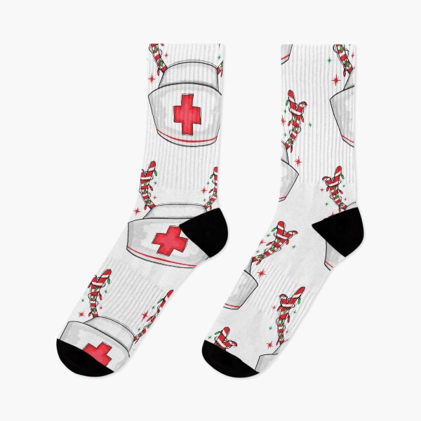 Item preview, Cute Christmas Nurse designed and sold by MisPuHoney.