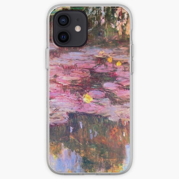 Vintage Claude Monet Waterlilies 1917 Fine Art iPhone Soft Case