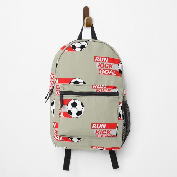 Item preview, Run Kick Goal US Canada Football Soccer designed and sold by Panda Art.