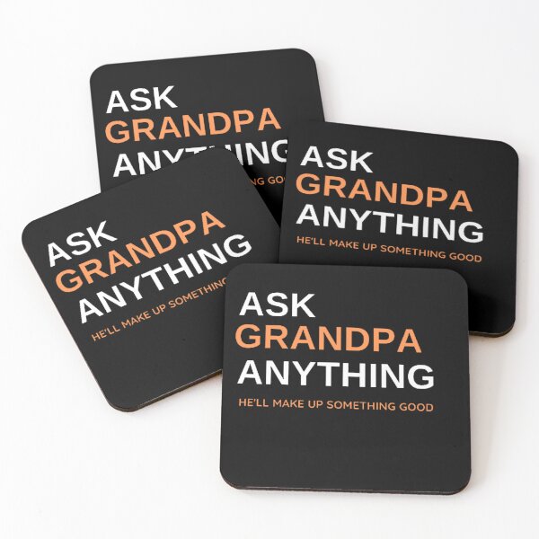 Item preview, Ask Grandpa Anything, He'll Make Up Something, Grandad Tee, Gift For Grandpa, Papa T shirt, Grandpa Birthday, Funny Grandpa Shirts, Father     designed and sold by mystylecorner.