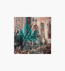New York City Geometric Mix No. 4 Art Board