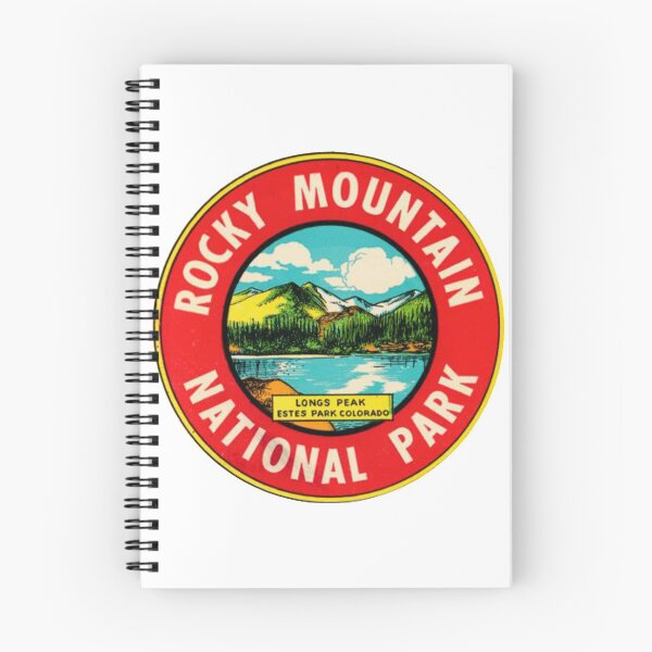 Item preview, Rocky Mountain National Park Colorado Vintage Decal - Longs Peak designed and sold by MeLikeyTees.