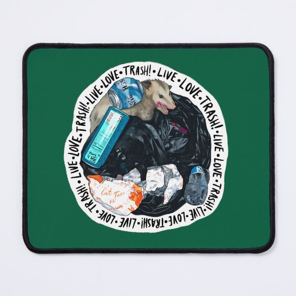 Item preview, Trash Opossum Wearing Lipstick Digging In Trash - Live, Love, TRASH! designed and sold by iamgirl1.