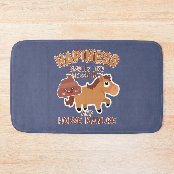 Item preview, Funny Happiness Smells Like Fresh Hay Horse Manure designed and sold by BerniCane.