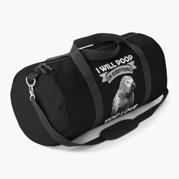 Item preview, I Will Poop On Everything You Love African Congo Grey Parrot designed and sold by Alienphysique.