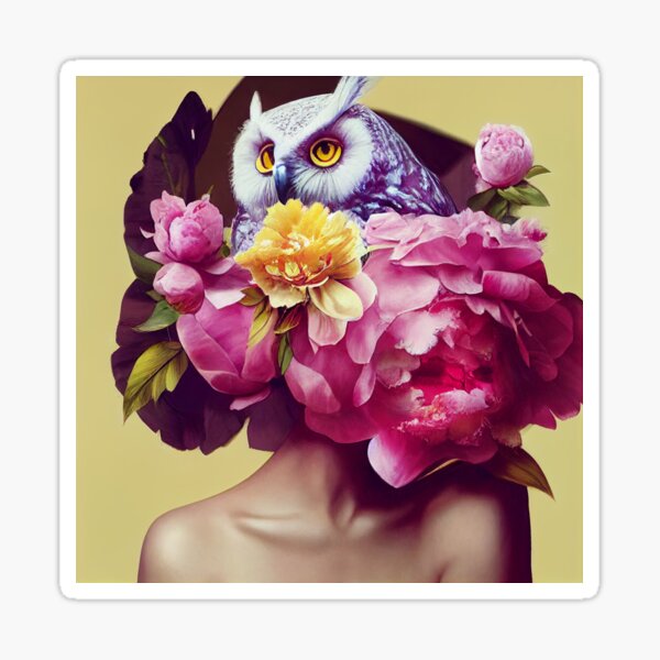 The Owl Woman Sticker