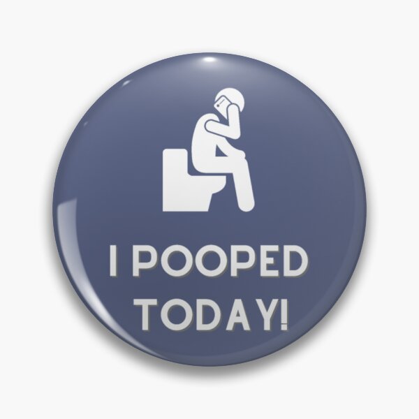 Item preview, Funny I Pooped Today Funny Poop Birthday designed and sold by BerniCane.